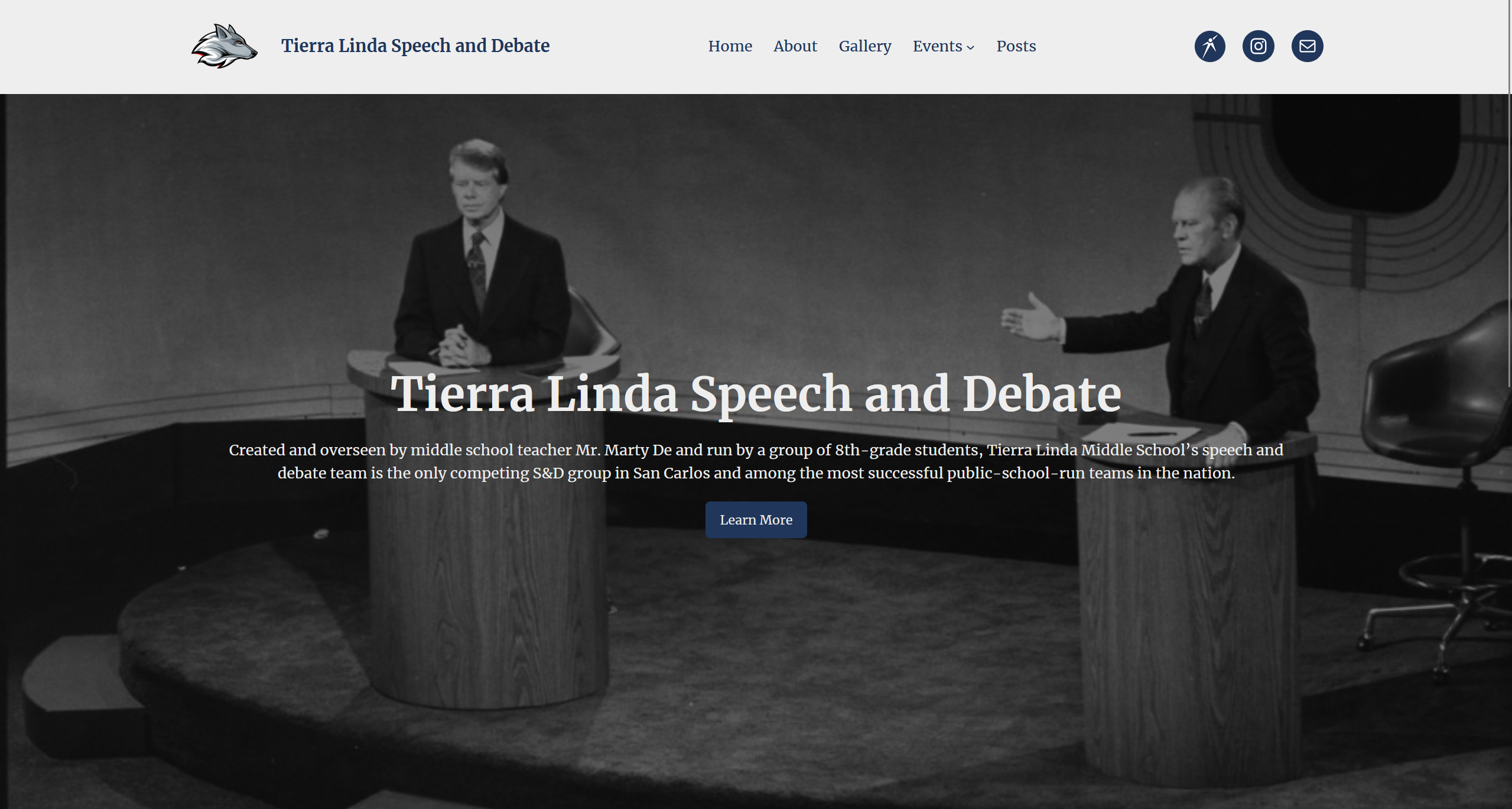 Tierra Linda Speech and Debate Website is Launched!